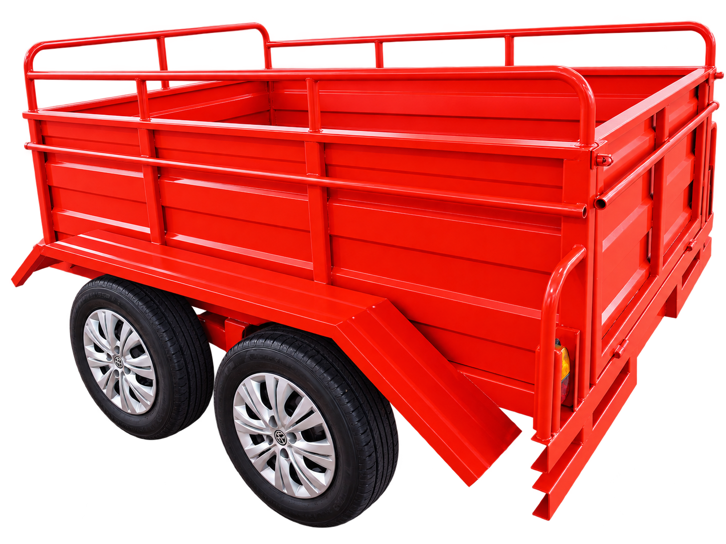 Carretas rodoviarias de um ou dois eixos